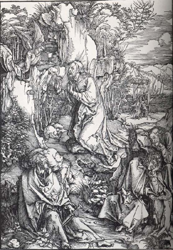 Albrecht Durer Agony in the Garden